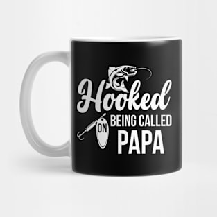 Hooked On Being Called Papa Mug